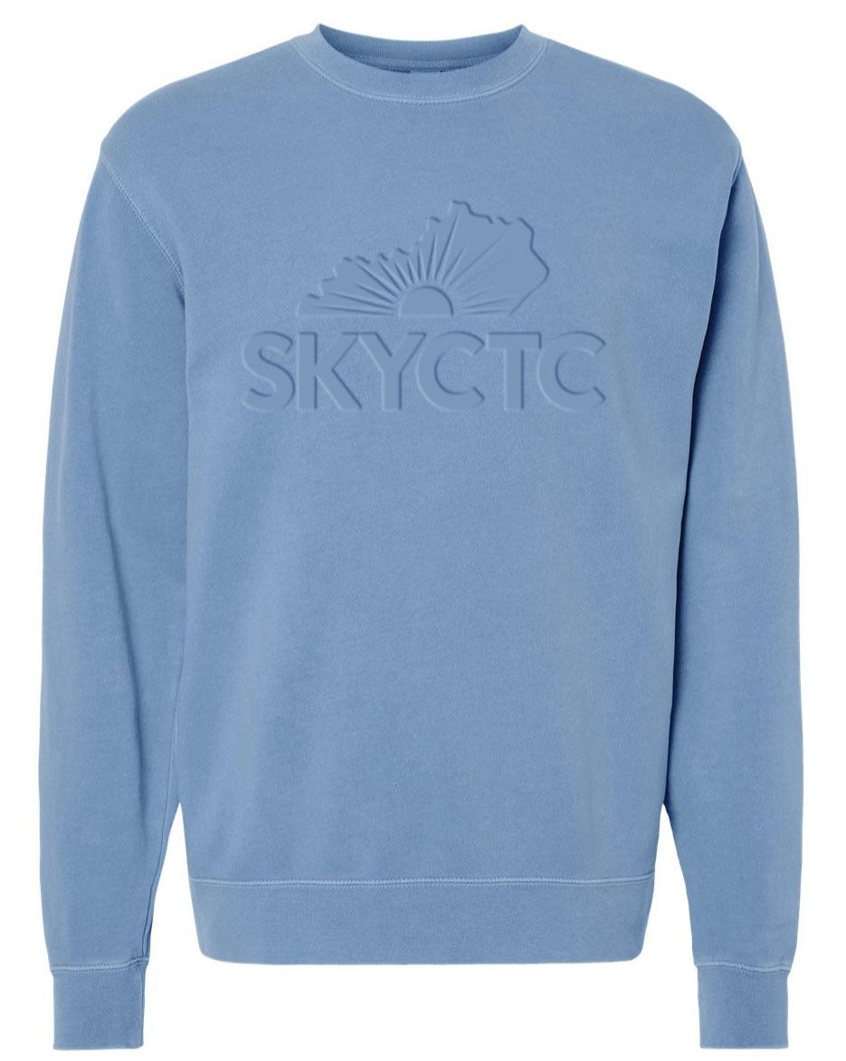 SKYCTC Pigment-Dyed Crewneck Sweatshirt