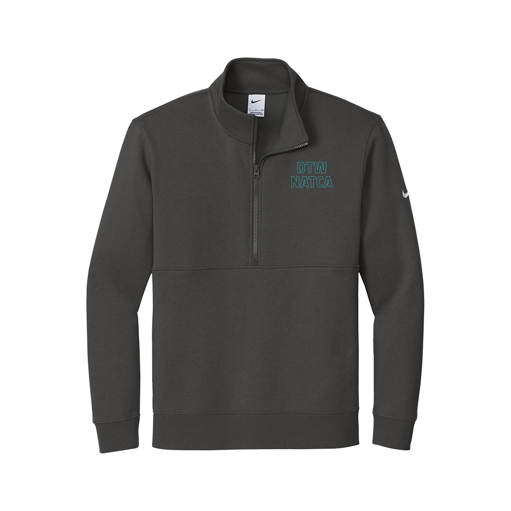DATC Nike Club Fleece Sleeve Swoosh 1/2 Zip