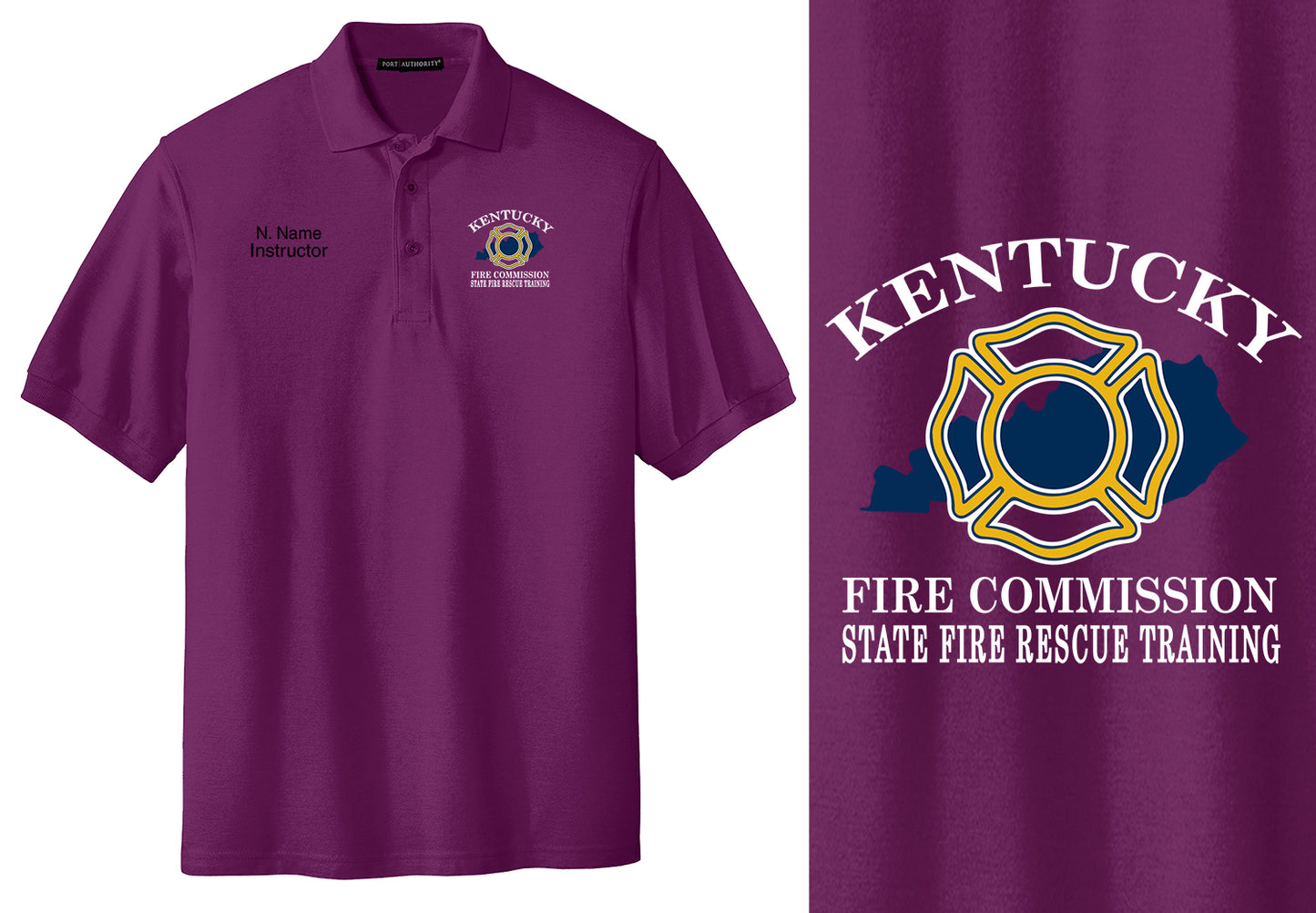 KCTCS Fire Commission Instructor Polo