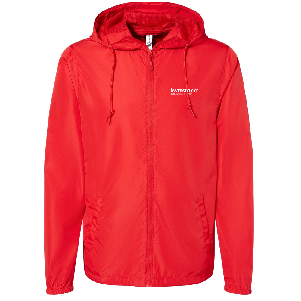 KW Independent Trading Co. Windbreaker Full-Zip Jacket