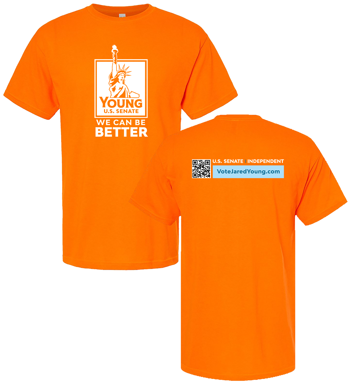 Young for Senate Short Sleeve T-shirt