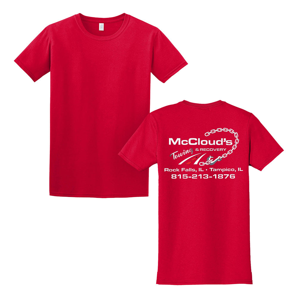McCloud's Towing & Recovery T-shirt- Multiple color options