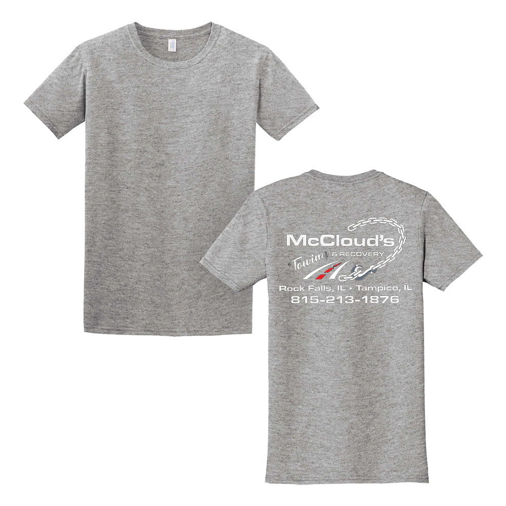 McCloud's Towing & Recovery T-shirt- Multiple color options