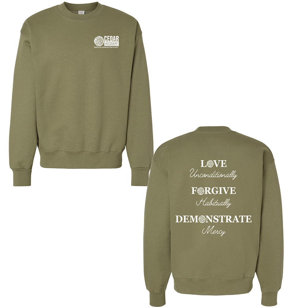 Cedar Recovery Oregano Sweatshirt