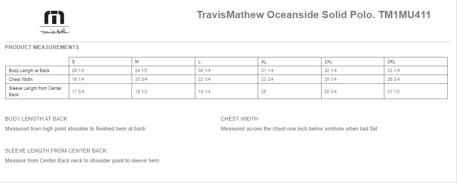 KW Travis Mathew Polo