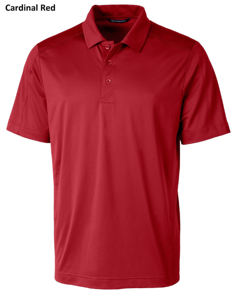 WCPS Men's/Unisex Textured Stretch Polo Extended Sizes