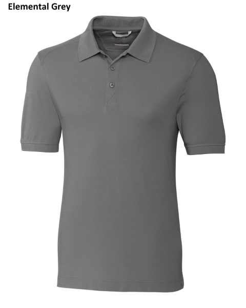 WCPS Men's Tri-Blend Pique Polo