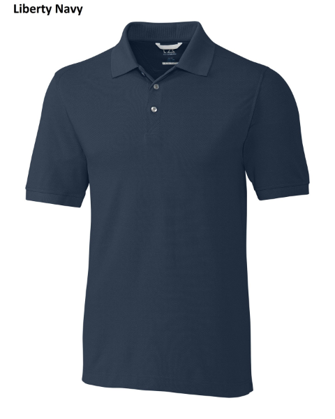WCPS Men's Tri-Blend Pique Polo