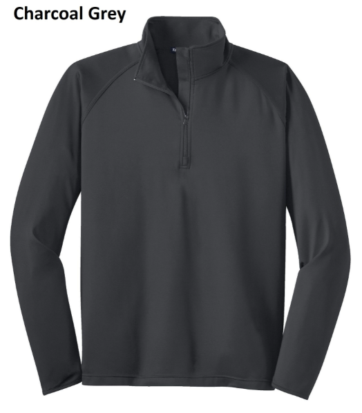 WCPS Men's Sport-Wick Stretch 1/4 Zip Pullover