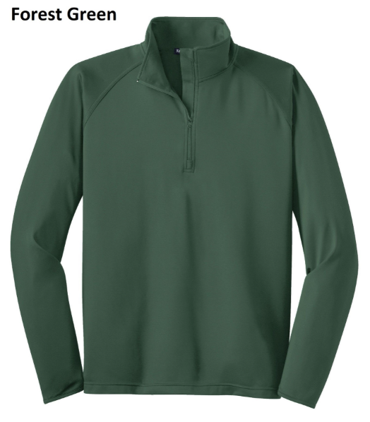 WCPS Men's Sport-Wick Stretch 1/4 Zip Pullover
