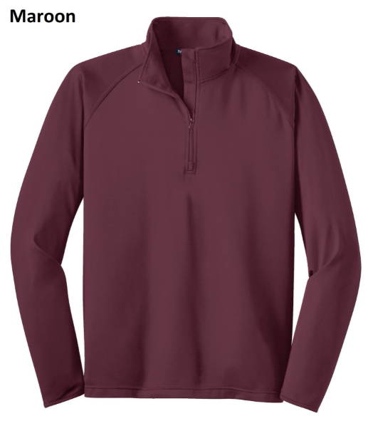 WCPS Men's Sport-Wick Stretch 1/4 Zip Pullover
