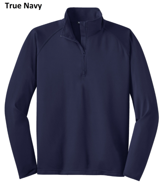 WCPS Men's Sport-Wick Stretch 1/4 Zip Pullover