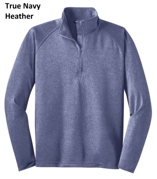 WCPS Men's Sport-Wick Stretch 1/4 Zip Pullover