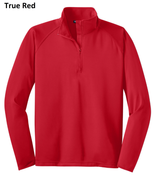 WCPS Men's Sport-Wick Stretch 1/4 Zip Pullover