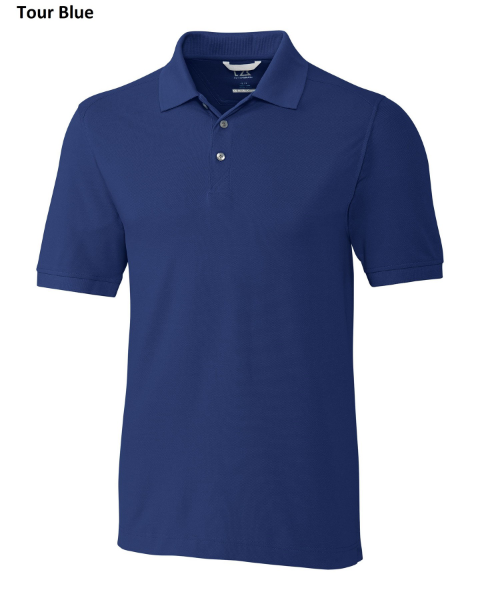 WCPS Men's Tri-Blend Pique Polo