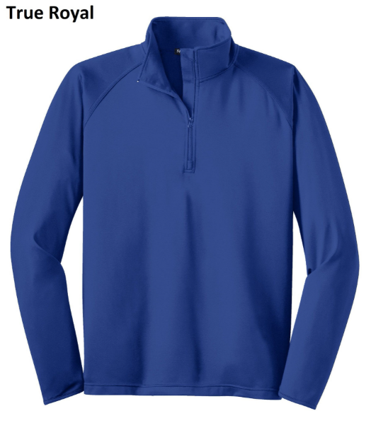 WCPS Men's Sport-Wick Stretch 1/4 Zip Pullover