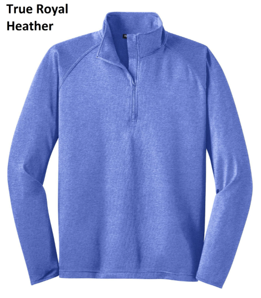 WCPS Men's Sport-Wick Stretch 1/4 Zip Pullover