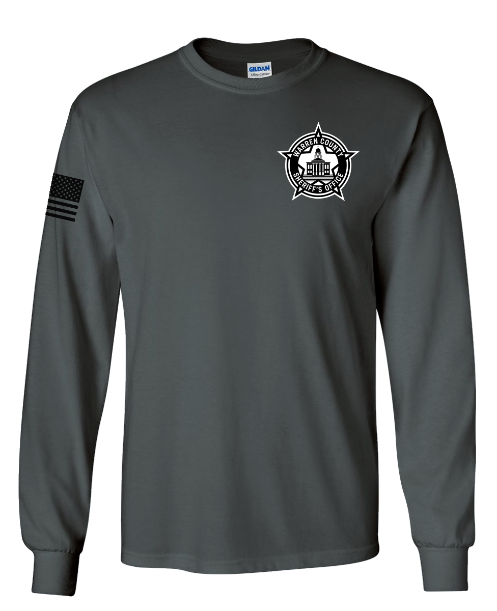Warren County Sheriff's Office Charcoal Long Sleeve T-shirt