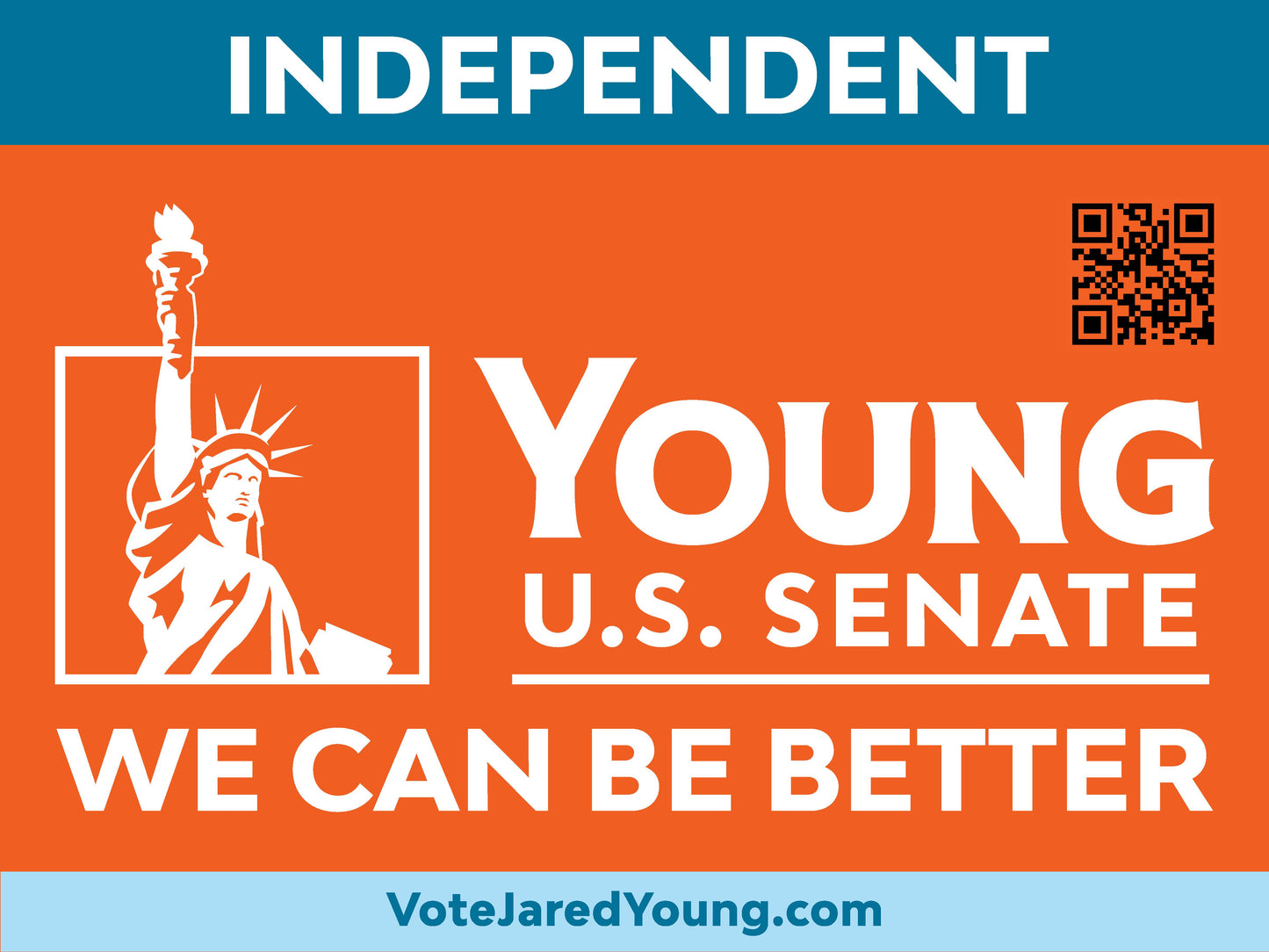Young for Senate Yard Sign