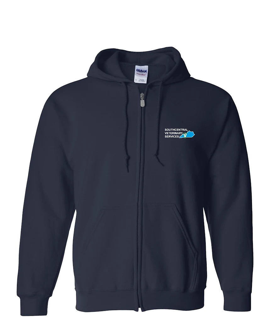 South Central Veterinary Services- Embroidered Full Zip