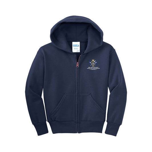 Aviation & Air Sensors Division Youth Full Zip Fleece Hoodie NEW
