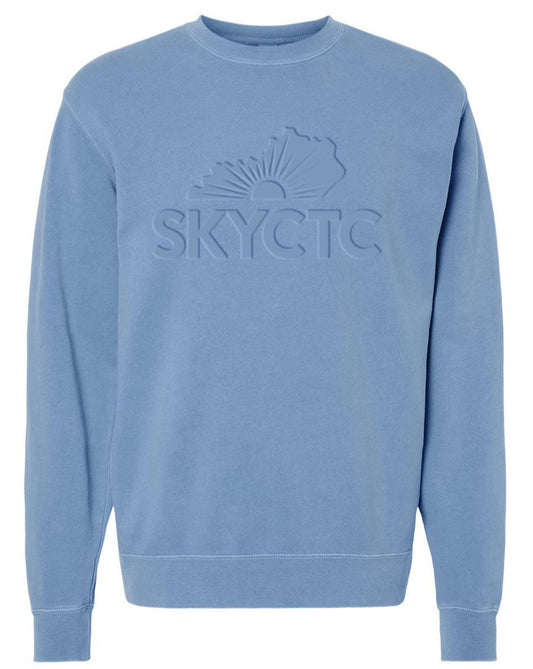 SKYCTC Pigment-Dyed Crewneck Sweatshirt