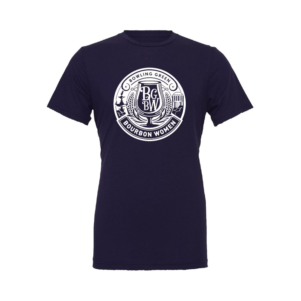 BG Bourbon White Crest Tee