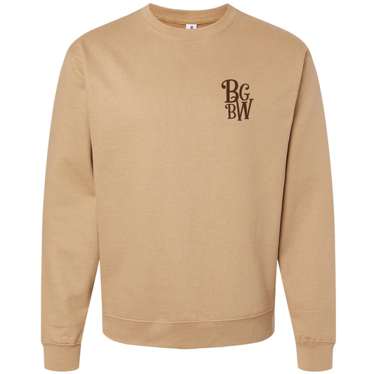 BG Bourbon Monogram Crewneck Sweatshirt
