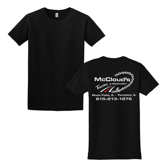 McCloud's Towing & Recovery T-shirt- Multiple color options