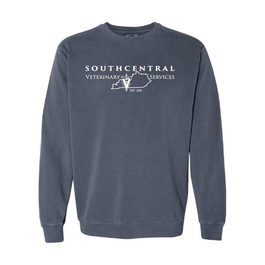 South Central Veterinary Services- Comfort Colors Crewneck Sweatshirt