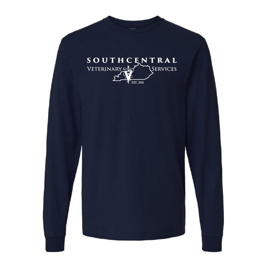 South Central Veterinary Services- Long Sleeve Shirt (2 color options)