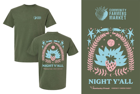 Community Farmers Market Night Market T-Shirt