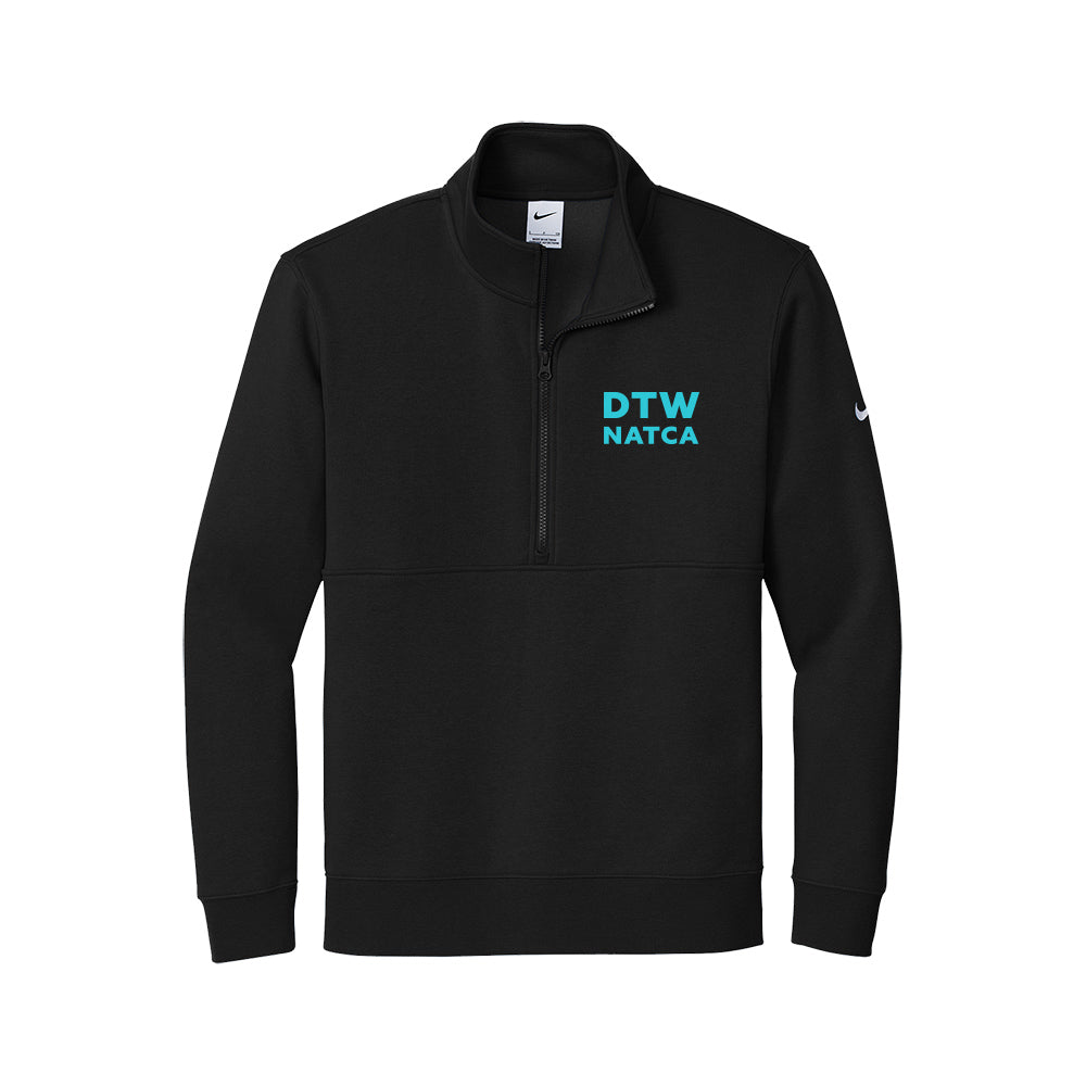 DATC Nike Club Fleece Sleeve Swoosh 1/2 Zip