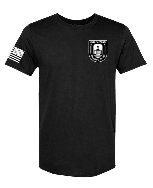 Warren County Sheriff's Office Black Short Sleeve T-shirt