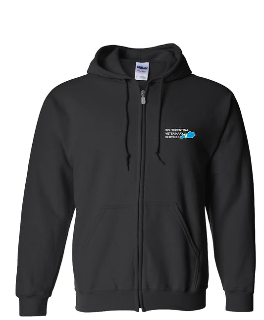 South Central Veterinary Services- Embroidered Full Zip